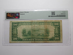 $20 1929 Glasgow Kentucky KY National Currency Bank Note Bill Ch. #4819 VF20