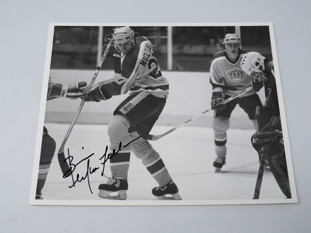 Brian MacLellan Los Angeles Kings Signed Autographed Original 10X8 Hockey Photo