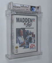 Load image into Gallery viewer, John Madden &#39;96 NFL Football Sega Genesis Sealed Video Game Wata Graded 7.0 A+