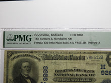 Load image into Gallery viewer, $20 1902 Boonville Indiana IN National Currency Bank Note Bill Ch. #9266 PMG F15