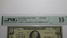 Load image into Gallery viewer, $10 1929 East Islip New York NY National Currency Bank Note Bill Ch. #9322 PMG