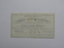 Load image into Gallery viewer, $4 1861 Confederate Bond Coupon Certificate Currency Bank Note Bill UNC