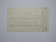 Load image into Gallery viewer, $.75 186_ Provincetown Massachusetts Obsolete Currency Bank Note Bill Province
