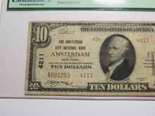 Load image into Gallery viewer, $10 1929 Amsterdam New York NY National Currency Bank Note Bill #4211 VF20 PCGS