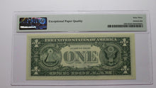 Load image into Gallery viewer, $1 1974 Radar Serial Number Federal Reserve Currency Bank Note Bill PMG UNC63EPQ