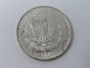 $1 1891-P Morgan Silver Dollar!  90% Uncirculated US Silver Coin BU Condition