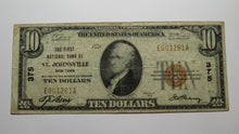 Load image into Gallery viewer, $10 1929 St. Johnsville New York National Currency Bank Note Bill Ch #375 FINE