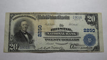 Load image into Gallery viewer, $20 1902 Bristol Connecticut CT National Currency Bank Note Bill! Ch. #2250 VF+