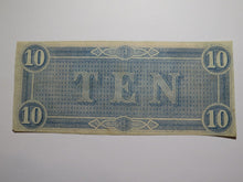 Load image into Gallery viewer, $10 1864 Richmond Virginia VA Confederate Currency Bank Note Bill RARE T68 XF