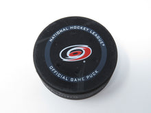 Load image into Gallery viewer, 2022 Boston Bruins Vs. Carolina Hurricanes Game 2 NHL Playoffs Game Used Puck G2