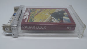 New Radar Lock Atari 2600 Sealed Video Game Wata Graded 9.4 A+ Seal! 1989
