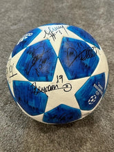 Load image into Gallery viewer, 2018-19 Match Used Galatasaray UEFA Champions League Team Signed Soccer Ball