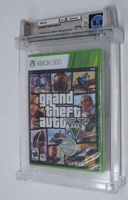 New Grand Theft Auto 5 Xbox 360 Factory Sealed Video Game Wata 8.0 A+ GTA V One