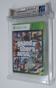 New Grand Theft Auto 5 Xbox 360 Factory Sealed Video Game Wata 8.0 A+ GTA V One