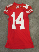 Load image into Gallery viewer, Miami RedHawks Game Used Worn ADIDAS Football Jersey Medium MAC Great Usage!