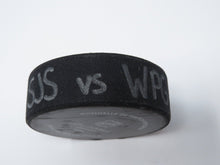 Load image into Gallery viewer, 2022-23 Winnipeg Jets San Jose Sharks Game Used NHL Tracker Puck -Reimer Shutout