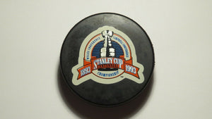1993 100th Anniversary Stanley Cup Centennial Commemorative  NHL Game Puck! 