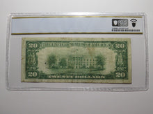 Load image into Gallery viewer, $20 1929 Wolfeboro New Hampshire NH National Currency Bank Note Bill #8147 VF20