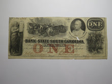 Load image into Gallery viewer, $1 1861 Charleston South Carolina SC Obsolete Currency Bank Note Bill Bank of SC