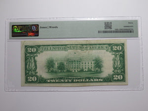 $20 1929 Minneapolis Kansas National Currency Bank Note Bill Ch. #4931 VF30 PMG