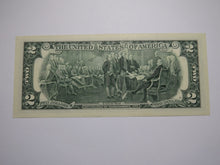 Load image into Gallery viewer, $2 2003 Radar Serial Number Federal Reserve Currency Bank Note Bill UNC 94588549