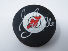 Load image into Gallery viewer, Jarrod Skalde Autographed Signed New Jersey Devils InGlasCo Hockey Puck