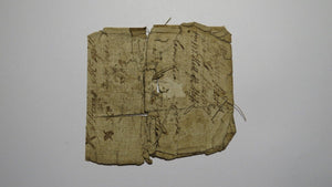 1760 Five Shillings North Carolina NC Colonial Currency Note Bill! RARE 5s!