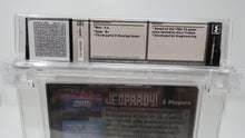 Load image into Gallery viewer, Brand New Jeopardy! Sega Genesis Factory Sealed Video Game Wata Graded 9.4 B+