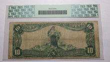 Load image into Gallery viewer, $10 1902 Caldwell New Jersey NJ National Currency Bank Note Bill #9612 FINE PCGS