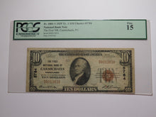 Load image into Gallery viewer, $10 1929 Carmichaels Pennsylvania National Currency Bank Note Bill Ch #5784 PCGS