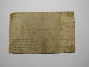 1770 $2/3 Annapolis Maryland MD Colonial Currency Bank Note Bill RARE ISSUE!