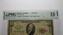 Load image into Gallery viewer, $10 1929 Bassett Virginia VA National Currency Bank Note Bill Ch #11976 F15 PMG