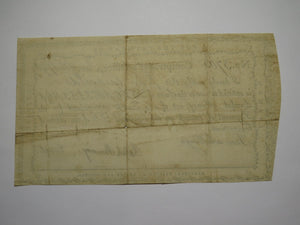 1790 5 Shillings Connecticut Comptroller's Office Colonial Currency Note Pomeroy