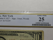 Load image into Gallery viewer, $10 1929 Lyons New York NY National Currency Bank Note Bill Ch. #1027 VF25 PCGS