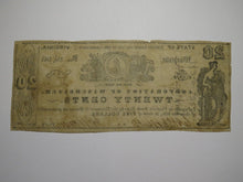 Load image into Gallery viewer, $.20 1861 Winchester Virginia VA Obsolete Currency Bank Note Bill Corp. of Win.