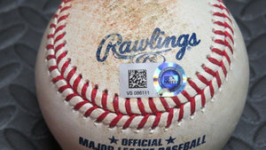 2020 Renato Nunez Baltimore Orioles Game Used Single Baseball! 1B Hit! Corbin