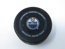 Load image into Gallery viewer, 2022 Los Angeles Kings Vs. Edmonton Oilers Game 1 Playoff Game Used Puck McDavid