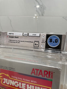 New Jungle Hunt Atari 2600 Sealed Video Game Wata Graded 8.0 A+ Seal! 1988