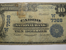 Load image into Gallery viewer, $10 1902 Caddo Oklahoma OK National Currency Bank Note Bill Ch. 7368 RARE