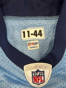 2011 Lavelle Hawkins Tennessee Titans Game Used Worn Football Jersey Photomatch