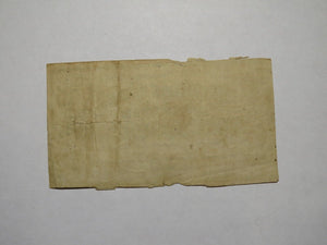 $.75 1863 Cahutah Georgia Obsolete Currency Bank Note Bill! Savings Bank Cahutah