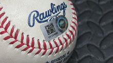 Load image into Gallery viewer, 2020 Pablo Lopez Miami Marlins Strikeout Game Used MLB Baseball! Pedro Severino