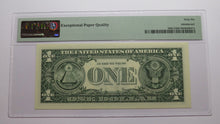 Load image into Gallery viewer, $1 2017 Repeater Serial Number Federal Reserve Currency Bank Note Bill PMG UNC66