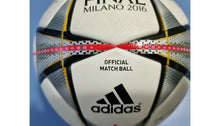 Load image into Gallery viewer, 2016 Match Used Real Madrid Manchester City Soccer Ball Cristiano Ronaldo Signed