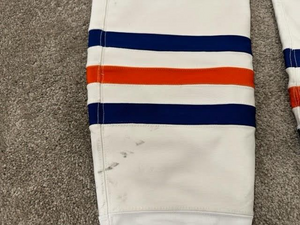 2022-2023 Connor McDavid Edmonton Oilers NHL Game Worn Hockey Socks! 4 Points!