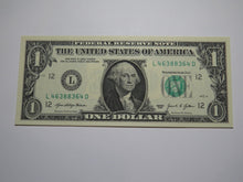Load image into Gallery viewer, $1 2021 Radar Serial Number Federal Reserve Currency Bank Note Bill UNC 46388364