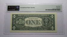 Load image into Gallery viewer, $1 2017 Radar Serial Number Federal Reserve Currency Bank Note Bill! PMG UNC67