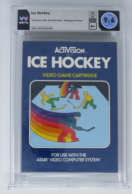 New Ice Hockey Atari 2600 Sealed Video Game Wata Graded 9.6 A+ Seal 1981