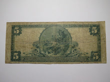 Load image into Gallery viewer, $5 1902 Hicksville New York NY National Currency Bank Note Bill Ch. #11087 RARE
