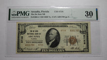 Load image into Gallery viewer, $10 1929 Arcadia Florida FL National Currency Bank Note Bill Ch. #8728 VF30 PMG